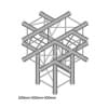 Фермы для сцены DURA TRUSS DT 24 C51 X-joint + down